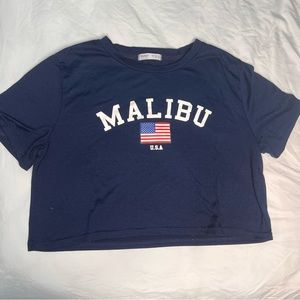 Cropped shirt, size L